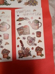 Rare Retired Lot of 9 Joy Marie Scrapbooking Stickers