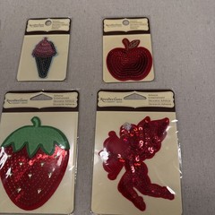 Lot of 9 New Recollections adhesive Embellishments