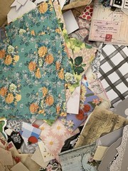 25 Piece Ephemera Lot Junk Journal Grab Bag Scrapbooking Supplies