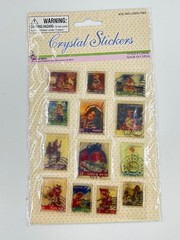 Good Old Values Graphical Stickers Stamp Style Acid Lignin Free