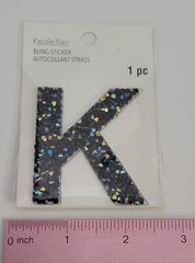 Recollections «K» Bling Sticker