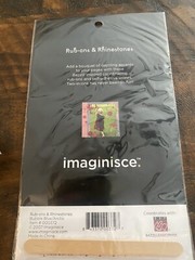 Imaginisce Bazzill Rub-Ons and Rhinestones Lot Of 6 Pkgs All Different NEW!