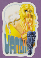 Vintage Vending Machine SPICE GIRLS Scratch & Sniff Sticker PEACHES