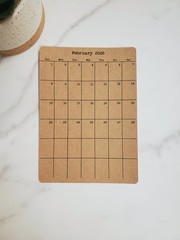 2023, 2024, or 2025 Large Calendar Stickers for Planners and Journals 5″ x 7″