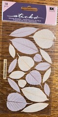 Sticko Vellum Brown Orange Leaves🍁Changing Seasons Leafs Forest Trees Stickers