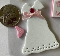 BRIDE “Foamies Foam” Stickers (11pc)Darice•Dress•Bouquet •Wedding•Card Making•