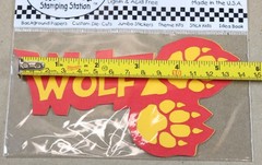 Tiger, Wolf, Cub Scouts Scrapbooking Die Cut Laser Cut Outs Stamping Station NEW