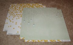 Webster’s Pages «Happy» Paper Lot of Four……Star Gazing
