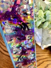 A Lisa Frank Polar Bears Puffins Penguins Crystal Stickers NIP Sealed P657