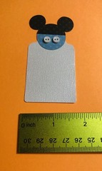 Mickey Mouse Disney Scrapbook Baby Boy Tags- Set Of 6