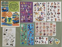 Large Lot of Disney Stickers& Alphabet Punches! Jolee’s Boutique, EK Success