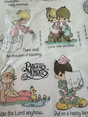 Hallmark Precious Moments Vintage Stickers 1992 3 Full Sheets Original Package