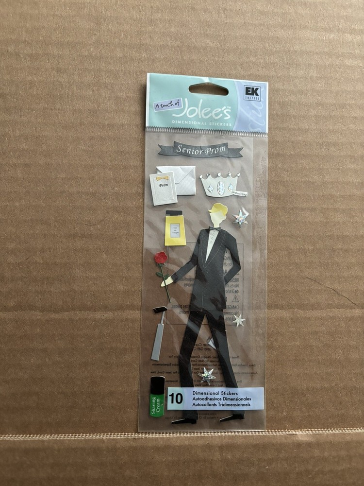 Jolees His Prom Scrapbook Stickers