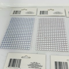 JOT Do It Yourself Projects Gemstone Stickers Multicolor Bling 315 ct/pkg x5