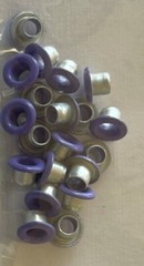 PURPLE ALUMINUM ROUND EYELET(20pcs)The Stamp Doctor •Card making•Scrapbooking•