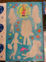 Vintage Sandylion Stickers Mattel Barbie Dance Ballet Butterfly Lot Early 2000s