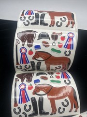 Vintage Frances Meyer Stickers Equestrian 2110-210 On Roll 90 Sheets Horses