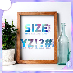 232 Pieces 24 Sheets Letter Stickers Large Bulletin Board Letters Laser Alphabet