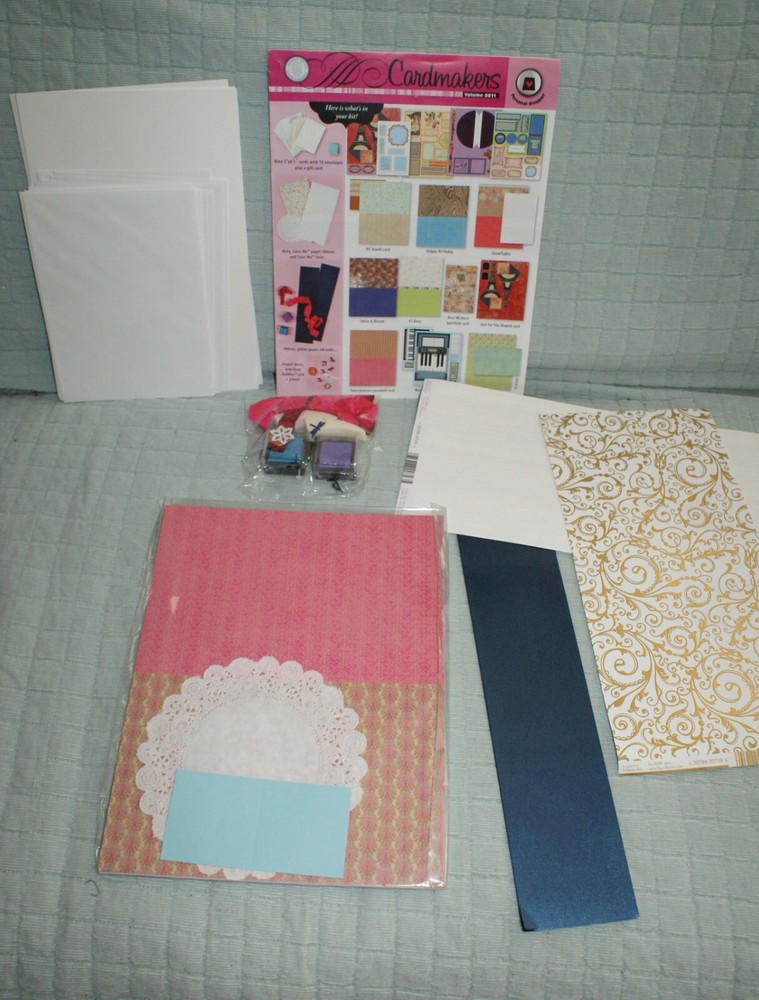 Cardmaker’s Personal Shopper Set Kit Volume # 811 Scrapbooking Fast Shipping