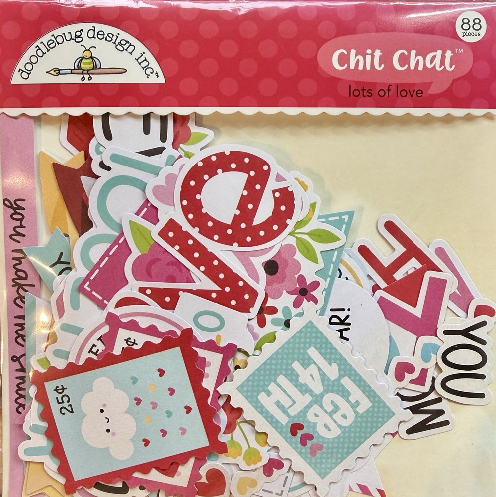 Doodlebug Lots Of Love Chit Chat