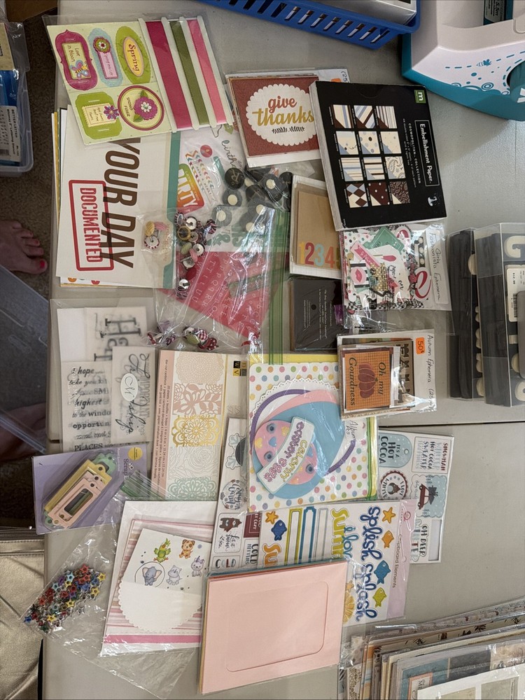 Ephemera Lot Mystery Junk Journaling Crafting Supplies Scrapbooking Mixed Media