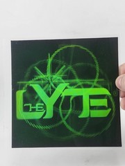 VTG Polaroid 3-D 90’s Holograms Sticker- THE LYTE – Large 4.75″ Advertising