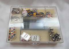 Card Connection Charming Thoughts Birthday Metal Charms -AS PICTURED