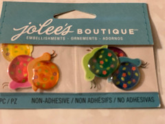 JOLEE’S BOUTIQUE 3D MINI SNAILS MULTI-COLOR SNAILS