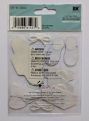 Jolee’s Baby Toddler Shoe Sizing Scrapbooking Stickers
