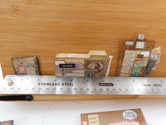 Junk Journal Ephemera Embellishment Add-on Handmade Set Vintage Style Set 4