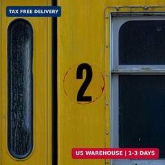9 Sheets Large 6 Inch Number Stickers 0-9 Numbers, Self Adhesive and Waterproof