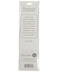 Cake & Tea Stickers Punch Studio Dimensional Design Acid-Free NIP