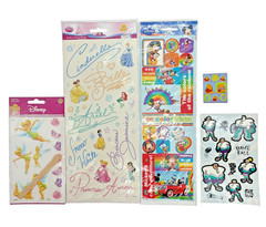 Sandylion Disney Stickers Rub Ons Mighty Ducks Princess Pooh Mickey Tinkerbelle