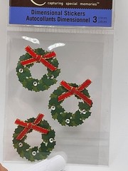 K&Company, Jolee’s Christmas Scrapbooking Stickers – Lot Of 8 Collage New Sealed
