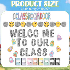 75 Pcs Welcome Classroom Stickers Back to School Supplies,Cute