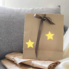 Gold Star Stickers for Kids Reward Metallic Foil Star Labels 1.5 Inch 500 Total