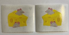 Mrs Grossman’s Lot of 2 Modules Scene One, Mice Cheese Stickers 2007 Scrapbook
