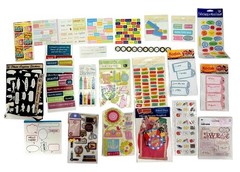 Large Lot of 180 + Sticker Sheets Scrapbooking Stickopotomus Grossmans Jolee’s