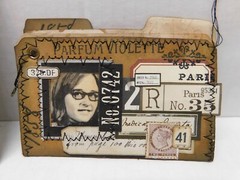 Junk Journal Ephemera Money Envelope & File Tag Vintage Style Grungy Set A