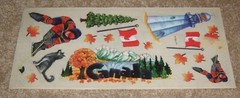 Stamping Station Clear Sticker Sheet ~ Travel…Canada (2002)