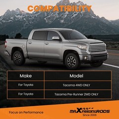 maXpeedingrods 5000 lbs Rear Air Suspension Bags Kit for Toyota Tacoma 2WD 4W…