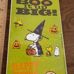 Peanuts Halloween Stickers Hallmark Stickeroni Snoopy Charlie Brown New