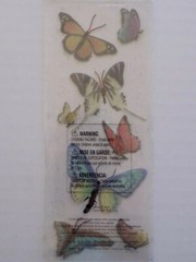 Lot of 2 A Touch of Jolee’s Dimensional Stickers BUTTERFILES & FISH CORAL NEW