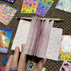 HUGE LOT LISA FRANK Vintage Stickers Dogs Cats Bears Kittens Tape Stamps Pencil