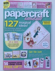 Never Used 2-Pc Fairie Metal Die Set & Papercraft Cardmaking Magazine Issue 155