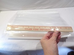 Large Reusable Scrapbook Sticker Storage spiral 50 clear sheets 3 compartment