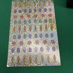 VINTAGE Eureka/HAPPY SPRING STICKERS/American Greetings Birds/ Unknown Foil Egg