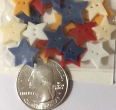STAR VARIETY ULTRA-THIN BUTTONS(24pc)Making Memories•Asst. Sizes 7/16″-5/8″