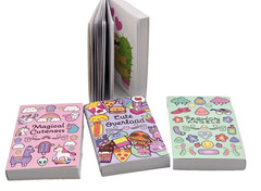 Fashion Angels Mini Sticker Book Library 200+ Stickers SEALED