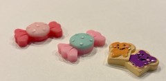 27 Pc Cake Charms Resin Flatback Cabochon DIY Crafts Scrapbooking Kawaii Food
